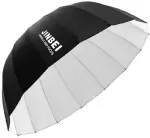 Jinbei parabolinis skėtis Jinbei &bdquo;Deep Focus&ldquo; 105 cm, baltas