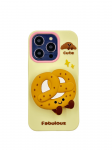 3Dcase DĖKLAS CASE 3D PRETZEL WITH STAND IPHONE 13 Pro