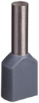 Em Group TID2x4L12 Izoliuota kabelio antgalis TID 2x4mm2/12mm pilkai alavuotas TID2x4L12 /100vnt/