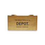 Depot Expo Empty Wooden Box &scaron;viesiai rudas 26 x 15 x 12 cm