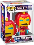 FUNKO POP! Vinilinė figūrėlė: Marvel What If..? - Iron Man Mech, 9 cm