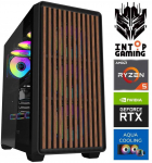 Stacionarus kompiuteris INTOP AQUA Ryzen 5 7600X 64GB DDR5 2TB SSD M.2 NVME RTX5070Ti 16GB no-OS (RW62574NS)