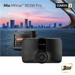 "MiVue&trade; 903W PRO, 2.5K 1440P HDR, Sony STARVIS 2 sensor WIFI, GPS, Speedcam, Parking mode, Super-Cap "