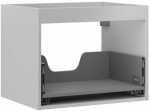 Praustuvo spintelės korpusas Mexen Box-A, 60 cm, 1 stalčius, Pilkas matt