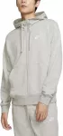 Nike Džemperis Vyrams Nsw Club Hoodie Fz Ft Gray BV2648 063