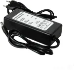 96W LED maitinimo &scaron;altinis su ki&scaron;tuku į lizdą, 24V, juodas, IP20
