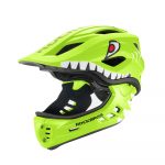 Rockbros TT-32004 &bdquo;Shark&ldquo; vaiki&scaron;kas dviračio &scaron;almas su nuimamu antgaliu, M dydis (54-58) - Žalias