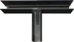 Magnetinio bėgelio ZAMBELIS T formos sujungimas, juodas, 48V, 2082B-T