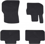 Automobilių kilimėlis 4 pcs Juoda tinka BMW X3, X4 2018-4D Aft