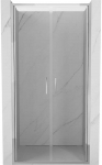 Du&scaron;o durys Mexen Exo, varstomos, 70 cm, transparent/chrome