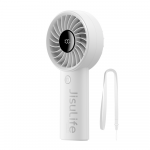 Jisulife Handheld Fan Life4 3600mAh ne&scaron;iojamas USB ventiliatorius - pilkos spalvos