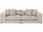 Beliani 3 vietų sofa GLORVIKA II smėlio pilkos spalvos