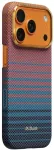 Dėklas PITAKA Edge Case California Dream 05, skirtas iPhone 17 Pro / 18 Pro, saulėlydis