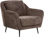 Sofa Beliani Trijų vietų svetainės baldų komplektas EIBY, &scaron;enilio audinys, tamsiai rudas