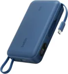 Belkin i&scaron;orinė baterija 20 000 mAh 45 W su integruotu USB-C kabeliu BPB036hqBL