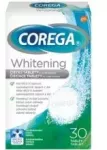 Dantų &scaron;epetėlis Corega Whitening 30 dantų valymo tablečių, 30 vnt.