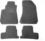 Kilimėliai QuiltyMats ALFA Romeo BRERA 2005-2010 (4 vnt.), Juodas-Gray /13-14