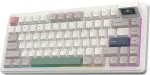 Epomaker belaidė mechaninė klaviatūra su LCD ekranu, 75%, 80 klavi&scaron;ų, RGB, QMK/VIA, RT82