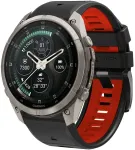 TECH-PROTECT ICONBAND PRO GARMIN FENIX 5X / 5X PLUS / 6X / 6X PRO / 7X / 8 / 8 PRO / 9 / 9 PRO (51 MM) Juodas/Raudonas