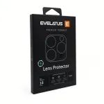 Aizsargstikls Evelatus Apple iPhone Duo Full body Camera Lens Protection Premium Juodas