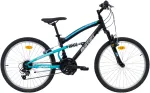 Bottari Bicycle Vyri&scaron;kas dviratis 24" "ANDALO", juoda / mėlyna