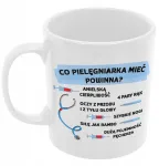 Puodelis slaugytoja dovana &scaron;ventės kalėdos kavai