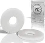 Pd&reg; didelės plastikinės poveržlės m8 (din 9021 / iso 7093) | auk&scaron;tos kokybės pa nailono korpuso poveržlės | plastikinės poveržlės su dideliu i&scaron;oriniu skersmeniu | 50 vnt.
