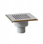Akces Axus trapelis 15x15cm sausas sifonas vertikalus