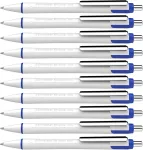 Schneider Slider Xite 133203 ra&scaron;iklis (rutulinis ra&scaron;iklis su dilimui atspariu nerūdijančio plieno antgaliu, 10 vnt. pakuotė, pagaminta Vokietijoje), permanentinis, mėlynas ra&scaron;alas