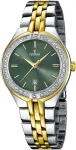 Festina Mademoiselle F16868/4 moteri&scaron;kas laikrodis, nerūdijančio plieno korpusas 316l, daugiaspalvis nerūdijantis plienas 316l, daugiaspalvis, žalias, sidabrinis, aukso-žalias, apyrankė