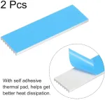M.2 2280 Nvme Ssd au&scaron;intuvas su termo pasta, aliuminio lydinio