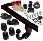 100kg 2000kg buksyravimo kablys su moduliu adapteriu skoda octavia 2 ii 04-13hbt combi