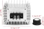 Dollatek Ac 220v 5000w didelio na&scaron;umo reguliatorius Scr variklio elektroninis įtampos reguliatorius