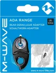 M-wave Unisex Ada Range galinio pavarų perjungiklio adapteris, juodas, universalus, juoda