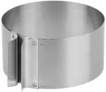 Reguliuojama tortų forma, 15-24 cm auk&scaron;čio, nerūdijančio plieno