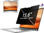 Pys magnetinė privatumo plėvelė ne&scaron;iojamam kompiuteriui 15.6 colių 16:9 formato, apsauganti nuo &scaron;nipinėjimo, blokuojanti mėlyną &scaron;viesą, neatspindinti, nuimama privatumo ekrano plėvelė su 5 mm pločio stipriais magnetais