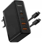 Greitasis įkroviklis Baseus telefonui, maitinimo adapteris ne&scaron;iojamam kompiuteriui 100w 4x Usb Usb-c