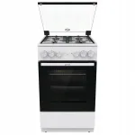 Gorenje Gk5a21wh dujinė-elektrinė viryklė Grilis Pizza balta 58cm 68l