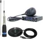 CB radijo stotelės komplektas PNI Escort HP 6500 ASQ + CB antena PNI ML160 su magnetiniu pagrindu