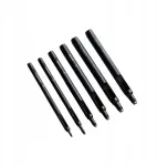 Apvalių skylių i&scaron;mu&scaron;imo įrankių rinkinys 1-5mm Craftpoint