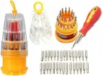 Torx atsuktuvai 31in1 preciziniai atsuktuvai su antgaliais dėkle