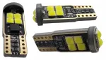W5w T10 Led lemputė bulb led light ip65 stipri &scaron;viesa 10smd 3030 3d