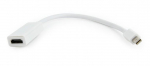 GEMBIRD A-mDPM-HDMIF-02-W Gembird Mini Displayport ki&scaron;tukas į HDMI ki&scaron;tuką, baltas
