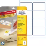 Avery Zweckform universalios nuimamos etiketės, 96 x 63,5 mm (L4745REV-25)