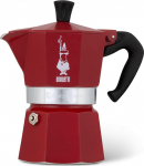 Raudona Bialetti Moka Espress