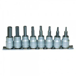 TengTools Galvučių su antgaliais rinkinys Teng Tools M3811; 3/8''; 8 vnt.
