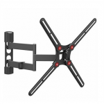 Laikiklis BARKAN BM343 13"-65" lygiam/lenktam TV, 4 lankstu, sieninis, juodas