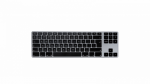 Klaviatūra Matias Mac Tenkeyless Wireless Kosminė pilka