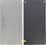Treniruočių kilimėlis HMS Premium MFK07 &scaron;viesiai pilkas-juodas, 120x60cm, EVA 15mm