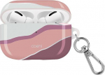 Rožinė UNIQ Coehl Ciel AirPods Pro dėklas rowy / saulėlydžio rožinis